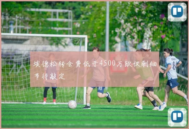 埃德松转会费低于4500万欧仅剩细节待敲定